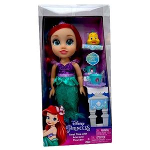 ❣️SUPER SALE❣️Disney Princess Doll Tea Time with Ariel and Flounder| Tea Time